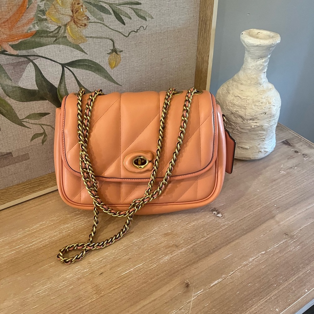 Coach Pillow Madison Shoulder Bag with Quilting